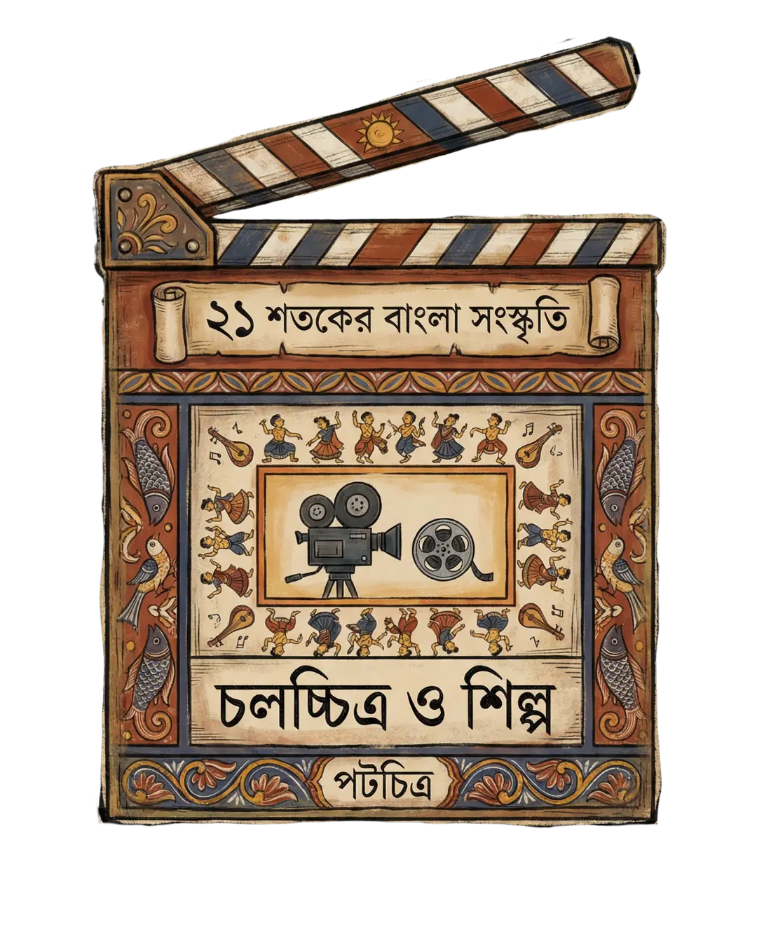 Clapperboard element